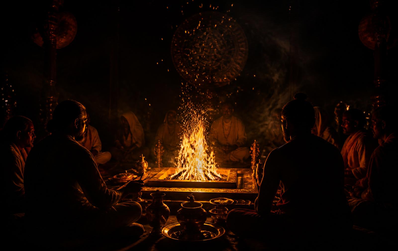 Sacred fire ceremony